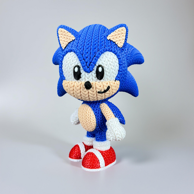 Sonic Knitted - Crochet