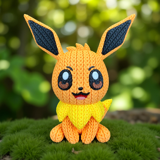 Eevee - Knitted - Crochet