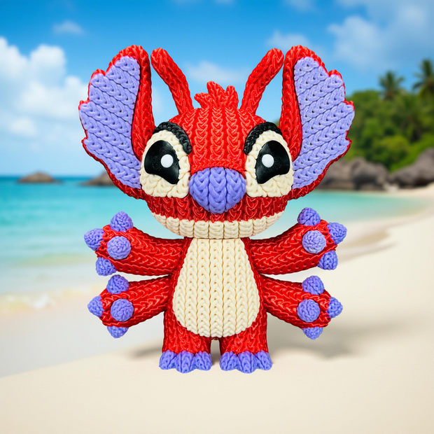 Leroy - Red Stitch - Knitted - Crochet