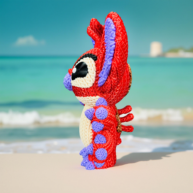 Leroy - Red Stitch - Knitted - Crochet