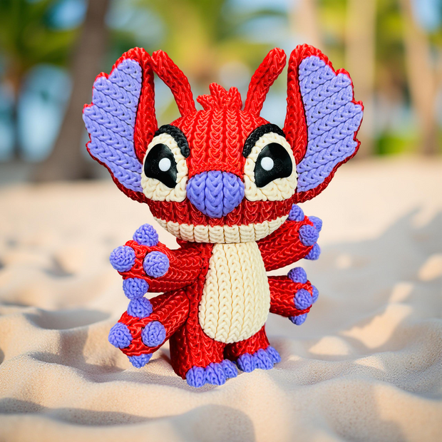 Leroy - Red Stitch - Knitted - Crochet