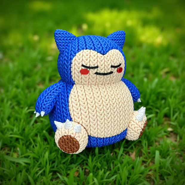 Pokemon Snorlax - Knitted - Crochet