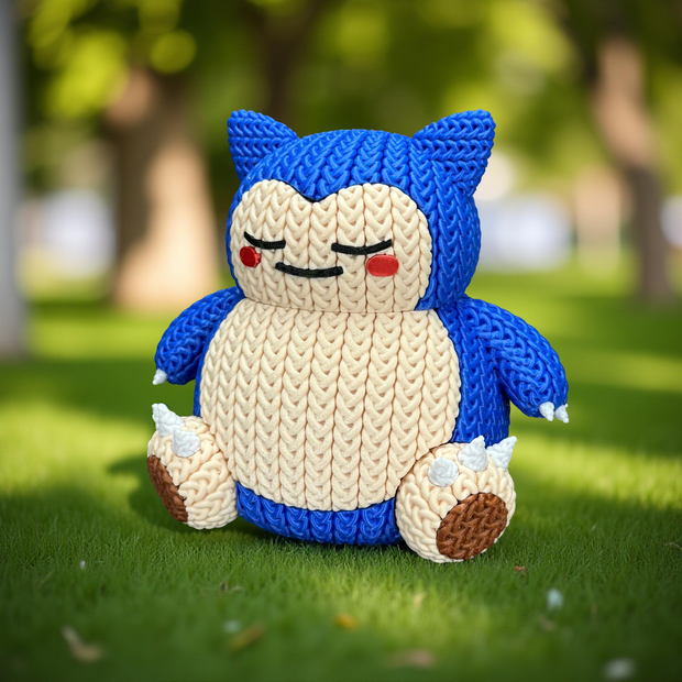 Pokemon Snorlax - Knitted - Crochet