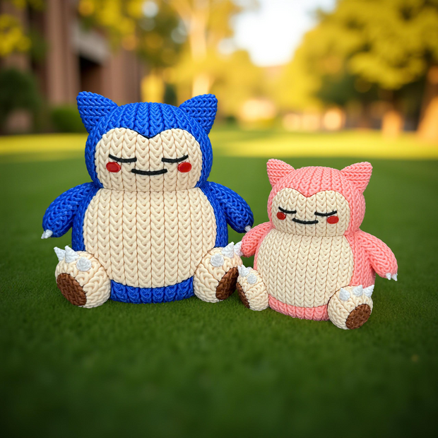 Pokemon Snorlax - Knitted - Crochet