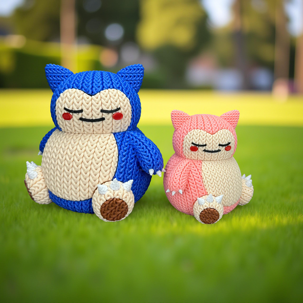 Pokemon Snorlax - Knitted - Crochet