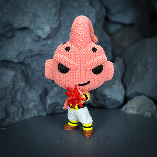 Kid Buu - Knitted - Crochet