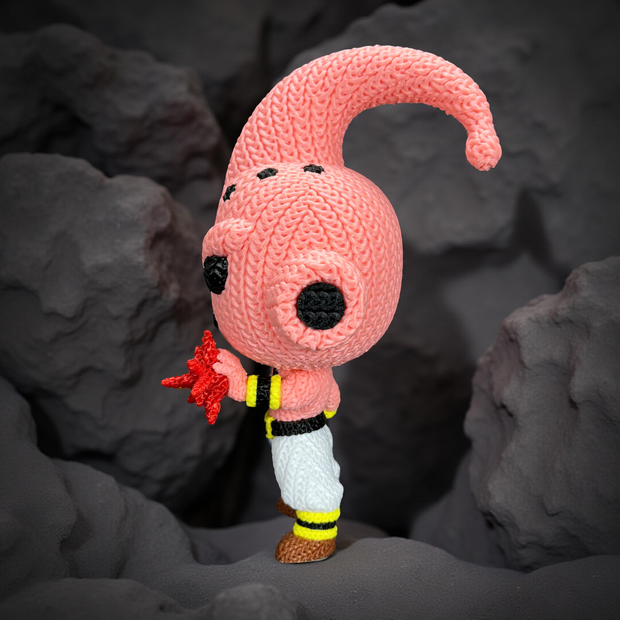 Kid Buu - Knitted - Crochet