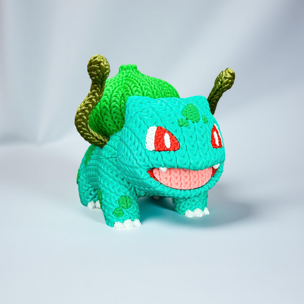 Bulbasaur - Knitted - Crochet