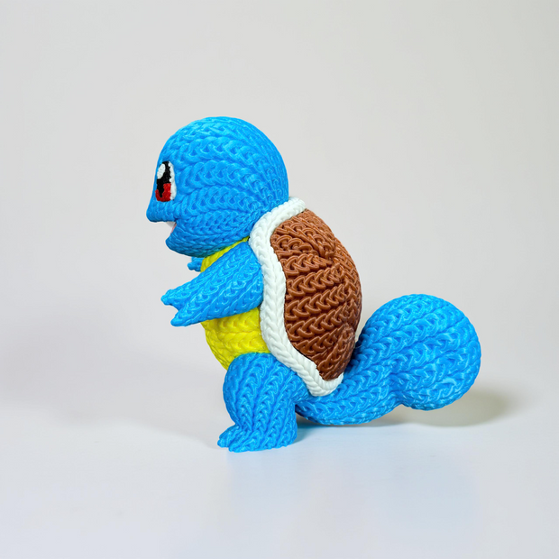 Squirtle - Knitted - Crochet