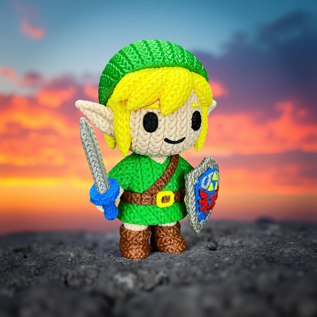 Link - The Legend of Zelda - Knitted - Crochet