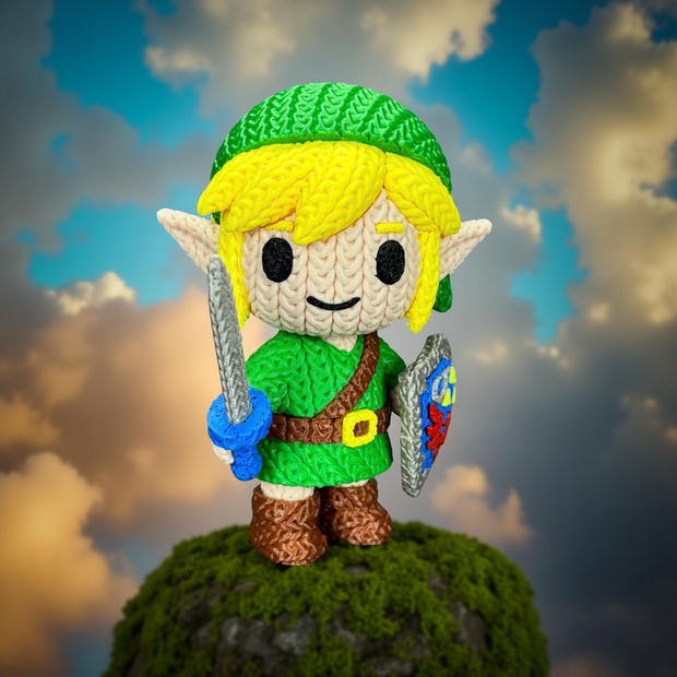 Link - The Legend of Zelda - Knitted - Crochet