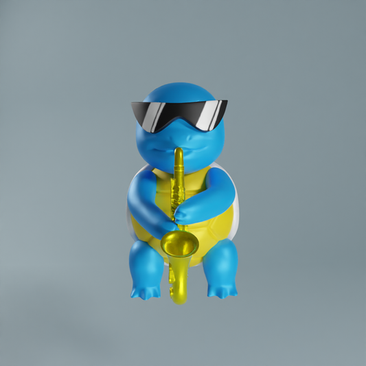 Pokemon Squirtle Saxophone
