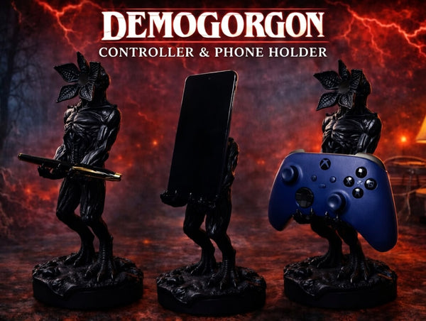 Soporte de teléfono y mando Demogorgon