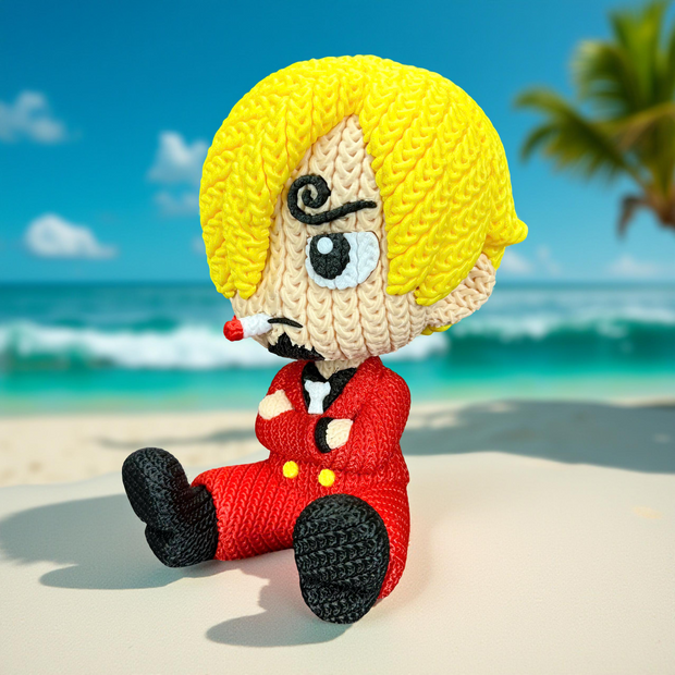 Sanji - Knitted - Crochet