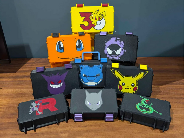 Caja de almacenamiento para tarjetas coleccionables Top Loader (50 tarjetas)