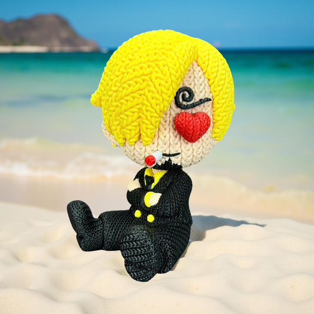Sanji - Knitted - Crochet