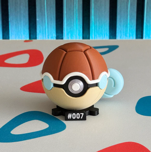 Starter Pack Gen 1 - Pokeballs Coleccionables + Soporte de regalo