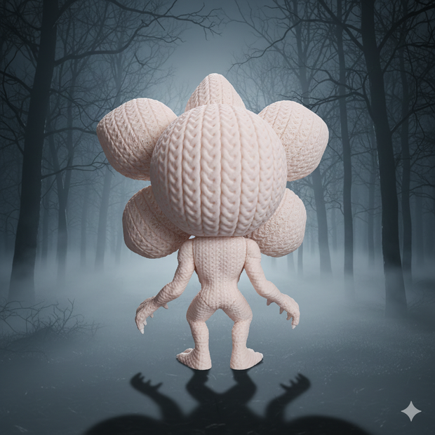 Demogorgon - Stranger Things - Knitted - Crochet