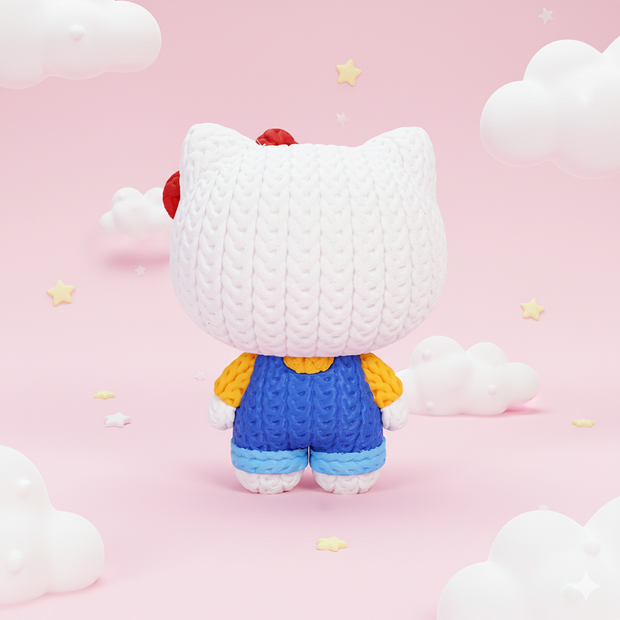 Hello Kitty - Knitted - Crochet