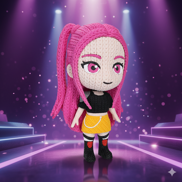 Mira | HUNTR/X - KPop Demon Hunters - Knitted