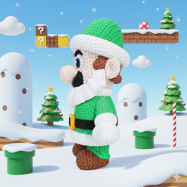 Santa Luigi - Knitted