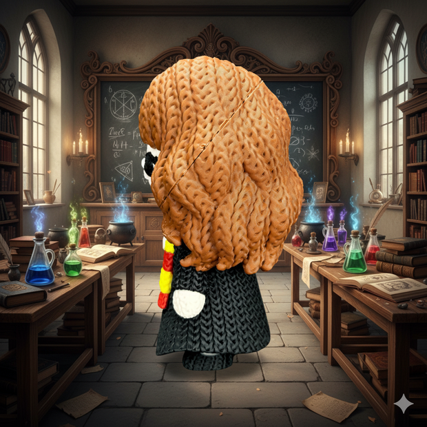 Hermione Granger - Knitted - Crochet
