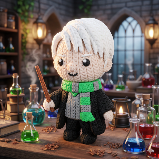 Draco Malfoy - Knitted - Crochet