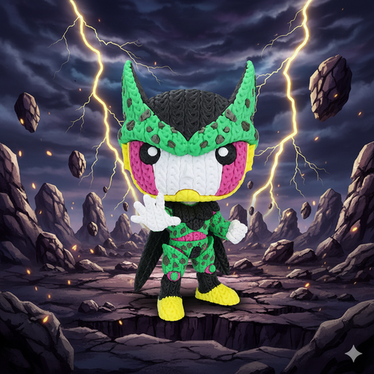 Cell - Knitted - Crochet