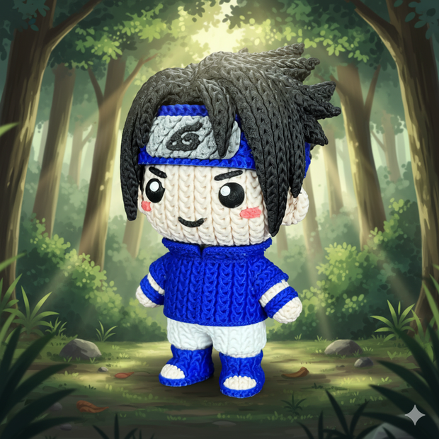 Sasuke - Knitted - Crochet