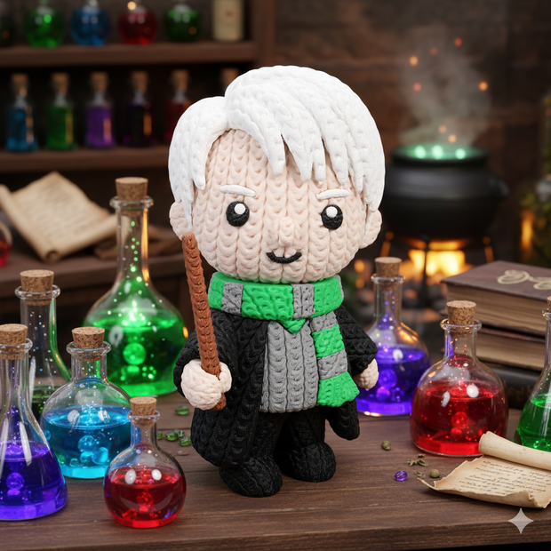 Draco Malfoy - Knitted - Crochet