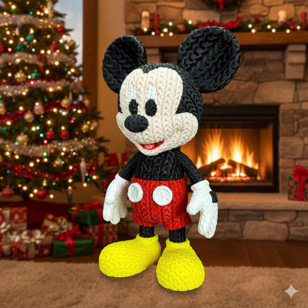 Mickey - Knitted - Crochet