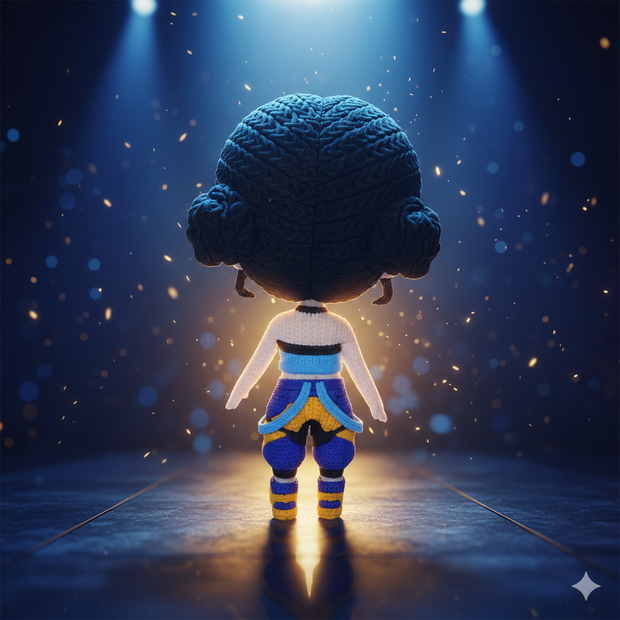 Zoey | HUNTR/X - KPop Demon Hunters - Knitted