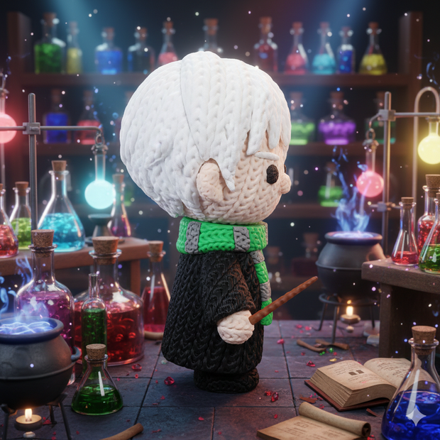 Draco Malfoy - Knitted - Crochet