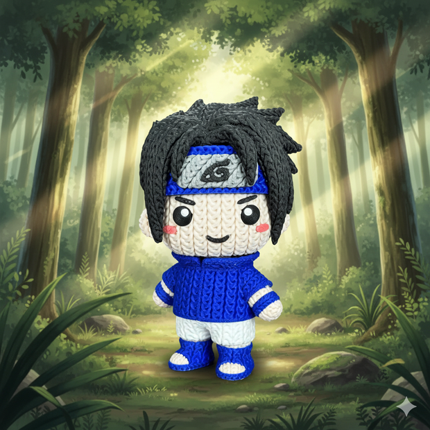 Sasuke - Knitted - Crochet
