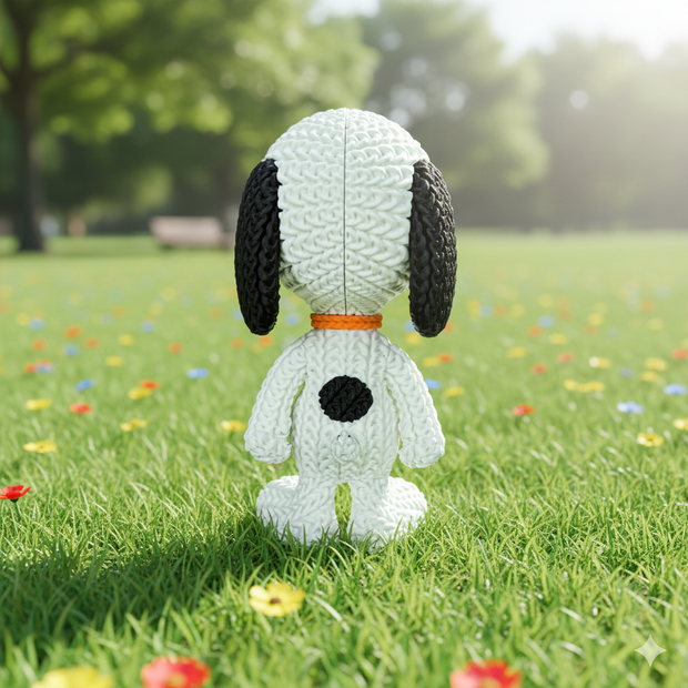 Snoopy - Knitted - Crochet