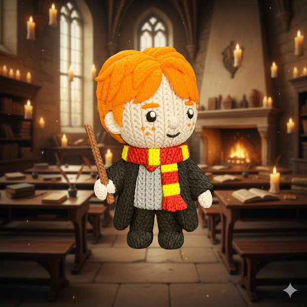Ron Weasley - Knitted - Crochet