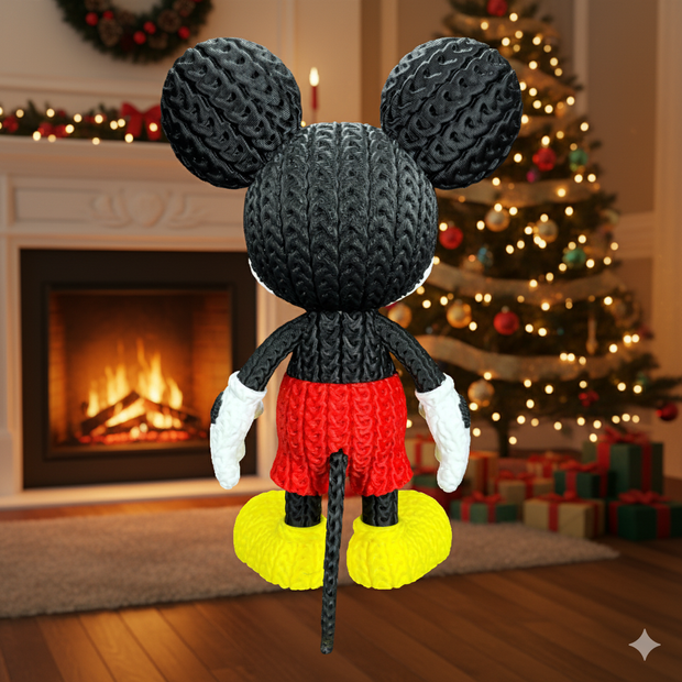 Mickey - Knitted - Crochet