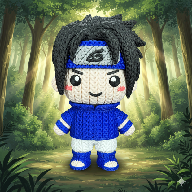 Sasuke - Knitted - Crochet