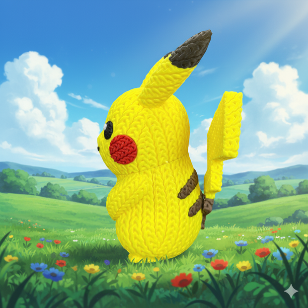 Pikachu - Knitted - Crochet