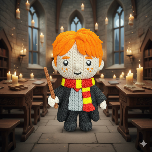 Ron Weasley - Knitted - Crochet