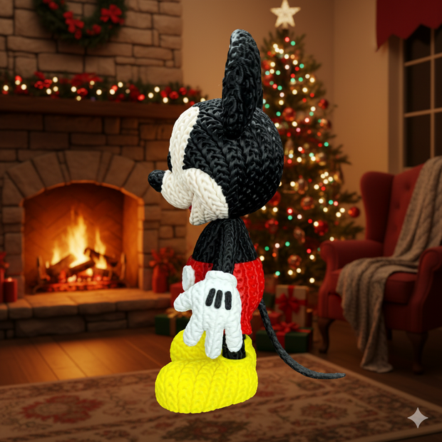 Mickey - Knitted - Crochet