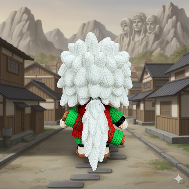 Jiraiya - Knitted - Crochet