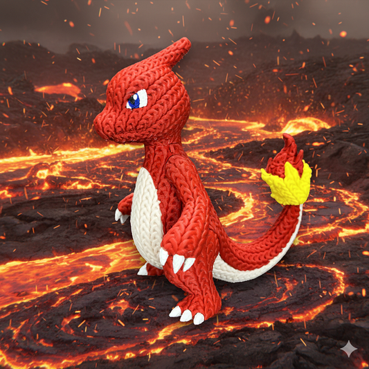 Charmeleon - Knitted - Crochet