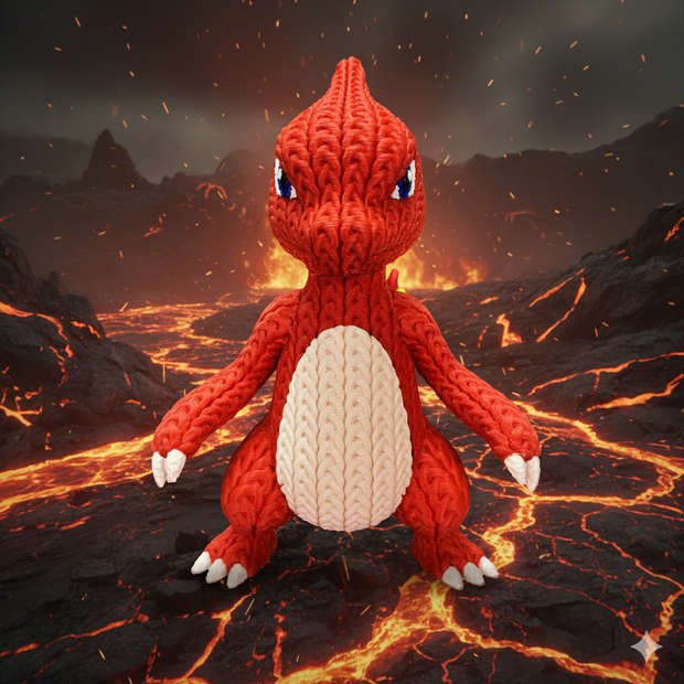 Charmeleon - Knitted - Crochet