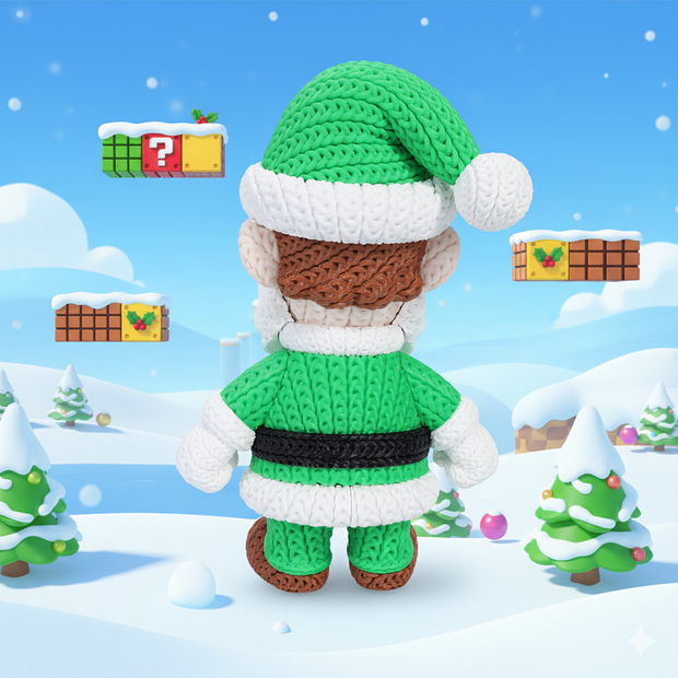 Santa Luigi - Knitted