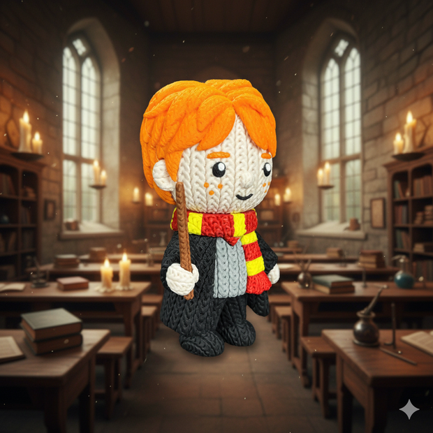 Ron Weasley - Knitted - Crochet