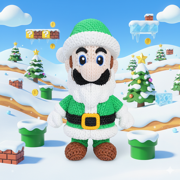 Santa Luigi - Knitted
