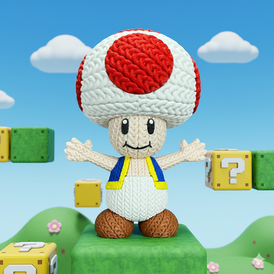 Toad - Knitted - Crochet