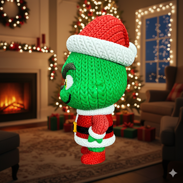 Grinch - Knitted - Crochet