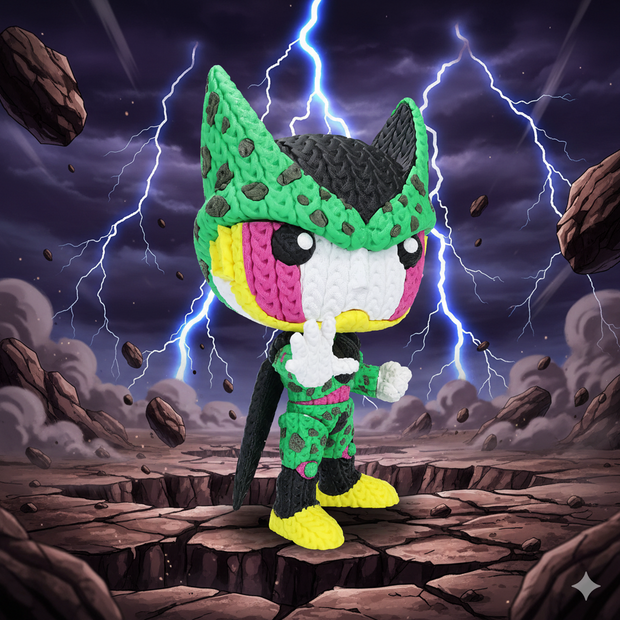 Cell - Knitted - Crochet